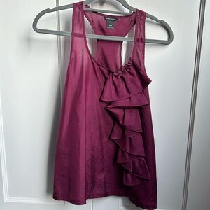 Club Monaco Wine Color Tank